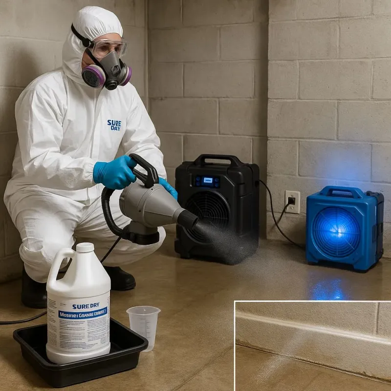 Sanitization and Odor Removal process in Clyde Hill, WA