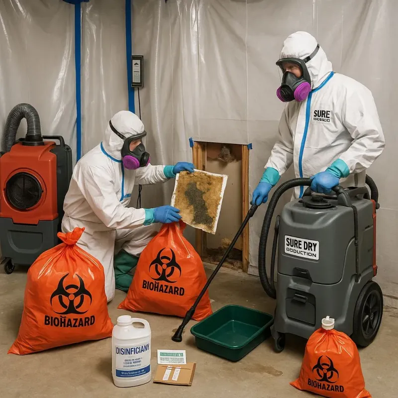 Contaminated Water Handling Protocols process in Clyde Hill, WA