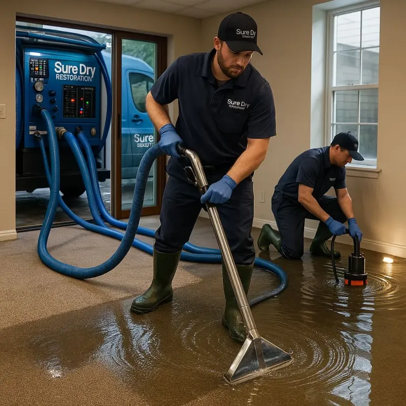 Water Extraction and Removal process in Clyde Hill, WA